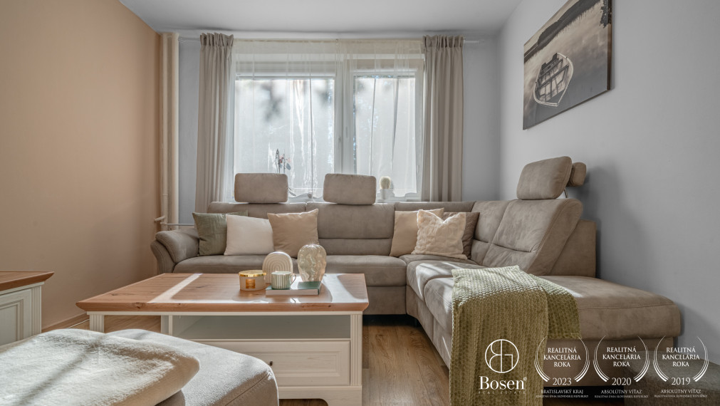 BOSEN | 3-izbový byt 73 m2, Dúbravka-kompletná rekonštrukcia