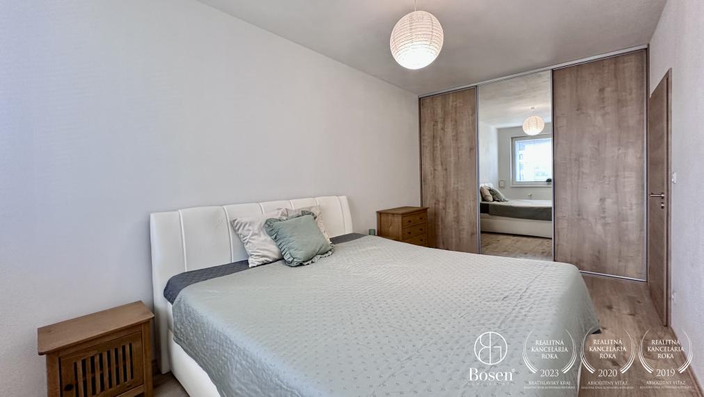 BOSEN | PRENAJATÉ: Zariadený 2 izbový byt s lodžiou, novostavba NUPPU