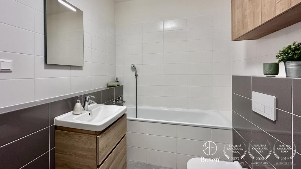 BOSEN | PRENAJATÉ: Zariadený 2 izbový byt s lodžiou, novostavba NUPPU