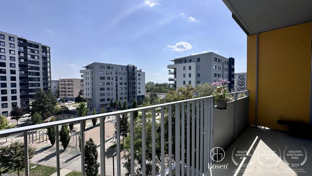 BOSEN | PRENAJATÉ: Zariadený 2 izbový byt s lodžiou, novostavba NUPPU