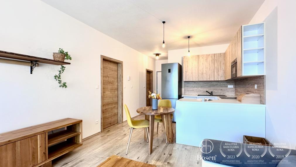 BOSEN | PRENAJATÉ: Zariadený 2 izbový byt s lodžiou, novostavba NUPPU