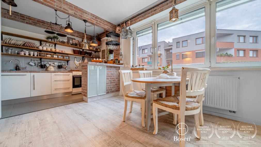 BOSEN | 3-izbový veľkometrážny byt, balkón, lodžia, Záhorská Bystrica, BA, 104 m²