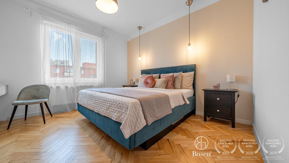 BOSEN | PRENAJATÉ | Zariadený 2 izb. byt, Sklenárová 38, Ružinov 57m2