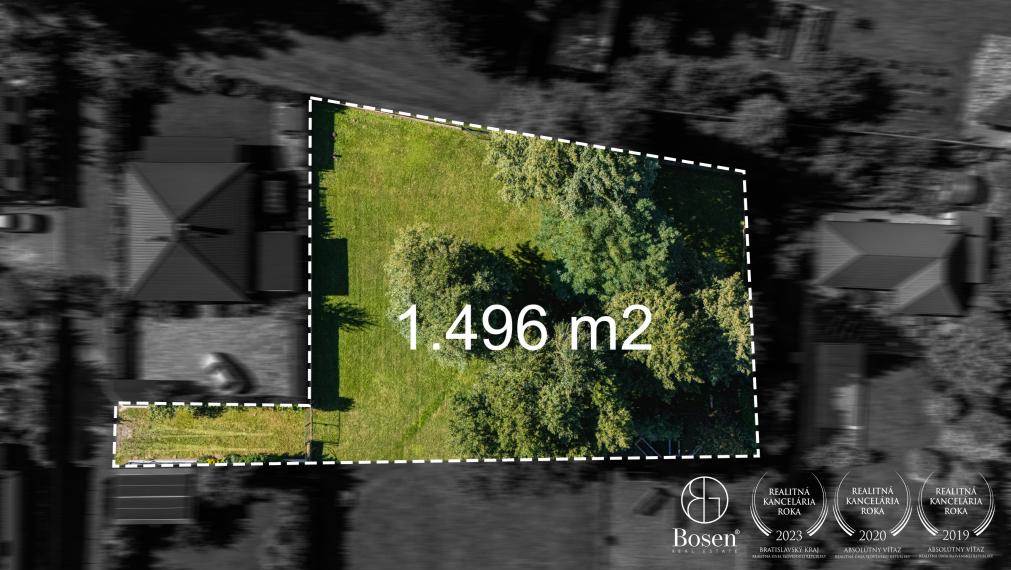 BOSEN | Jedinečný pozemok na úpätí Malých Karpát