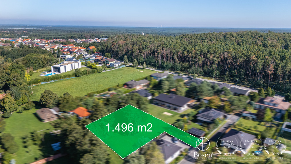 BOSEN | Jedinečný pozemok na úpätí Malých Karpát