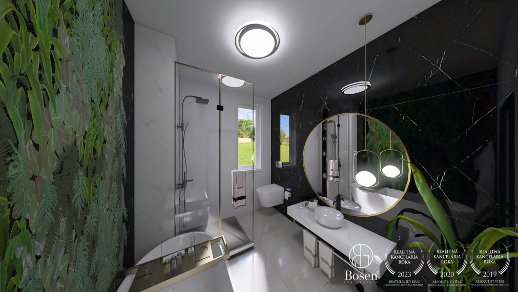 BOSEN |  Nadštandardný 4-izbový rodinný dom s garážou a terasou – Dojč