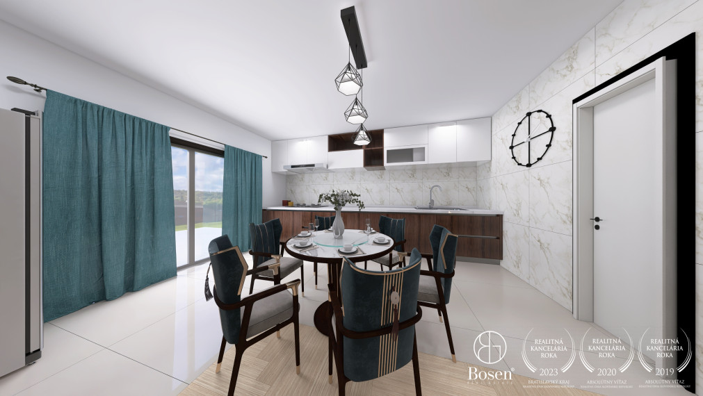 BOSEN |  Nadštandardný 4-izbový rodinný dom s garážou a terasou – Dojč