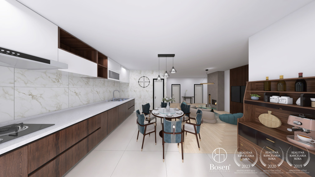 BOSEN |  Nadštandardný 4-izbový rodinný dom s garážou a terasou – Dojč