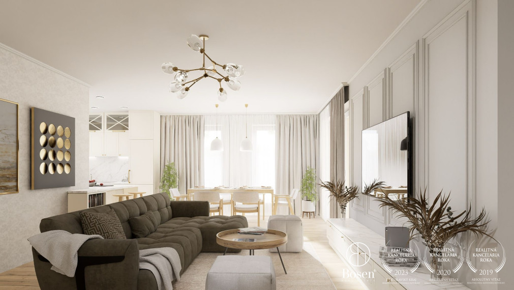 BOSEN | Dizajnový 4i RD s garážou v novom obytnom parku Čenkesfa v Povode