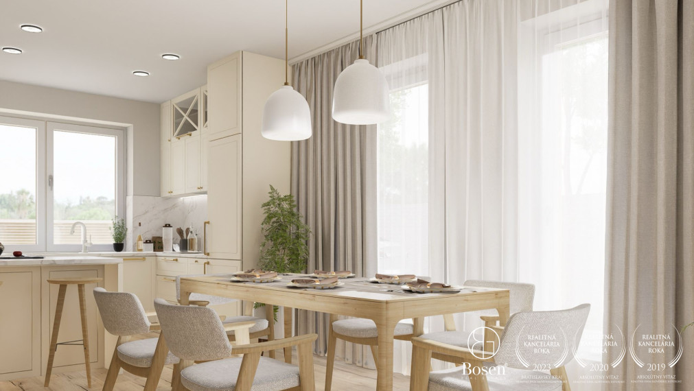 BOSEN | Dizajnový 4i RD s garážou v novom obytnom parku Čenkesfa v Povode