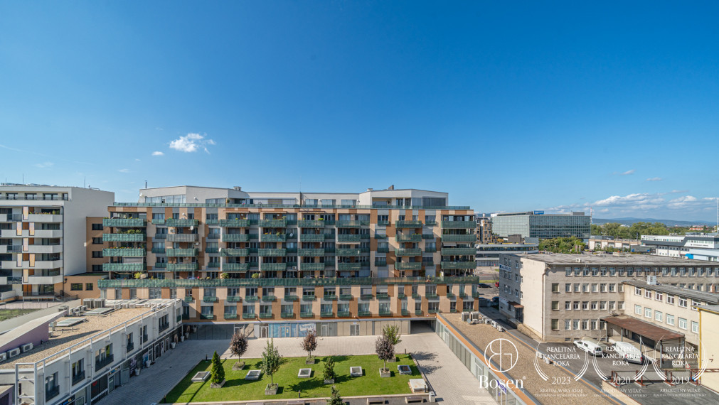 BOSEN | Veľký 3-izb.byt vo dvore, 2 parkingy v garáži, Ružinov, Trnavská cesta, 100 m2