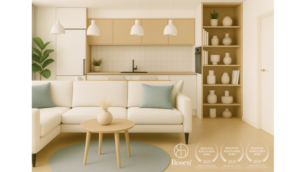 REZERVOVANÉ| ARISE| 4-izbový byt s loggiou a výhľadom na Bratislavu, Rača