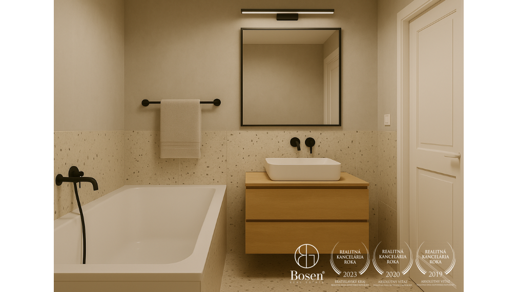 REZERVOVANÉ| ARISE| 4-izbový byt s loggiou a výhľadom na Bratislavu, Rača