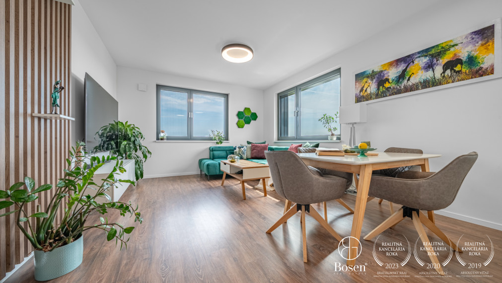 REZERVOVANÉ: BOSEN | 3kk byt v novostavbe EINPARK s panoramatickými výhľadmi