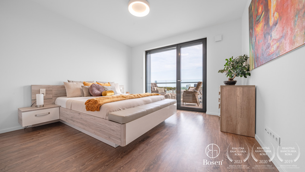 REZERVOVANÉ: BOSEN | 3kk byt v novostavbe EINPARK s panoramatickými výhľadmi