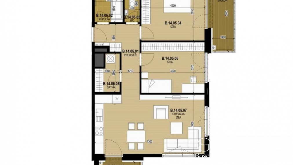 REZERVOVANÉ: BOSEN | 3kk byt v novostavbe EINPARK s panoramatickými výhľadmi