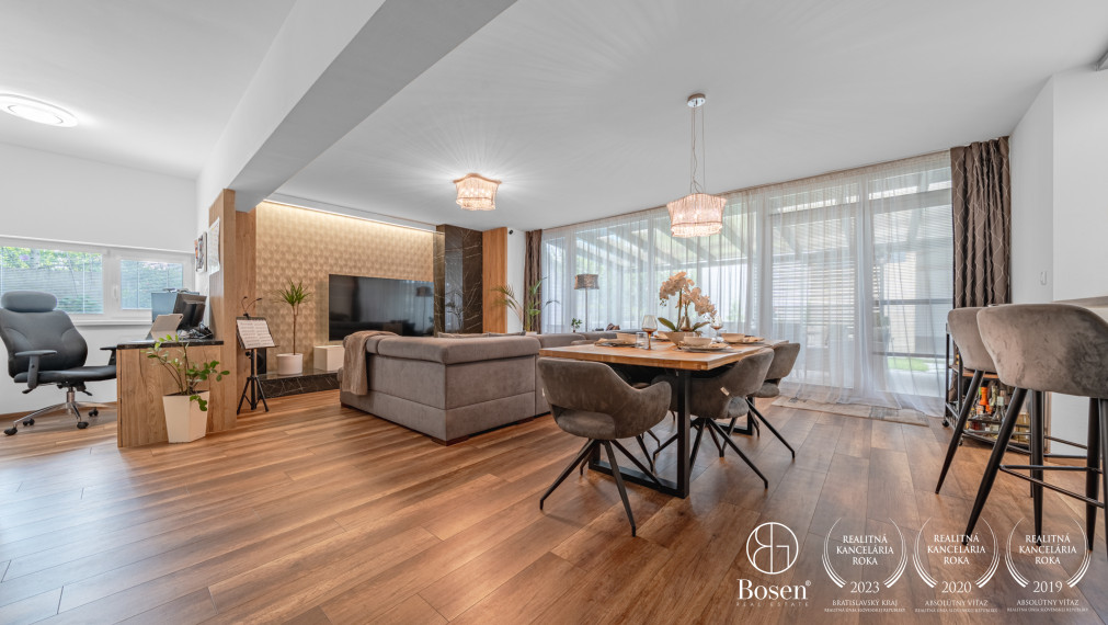 PREDANÉ - BOSEN | Moderný 4-izbový dom, bazén, 2x parkovanie, pozemok 300 m², Dunajská Lužná