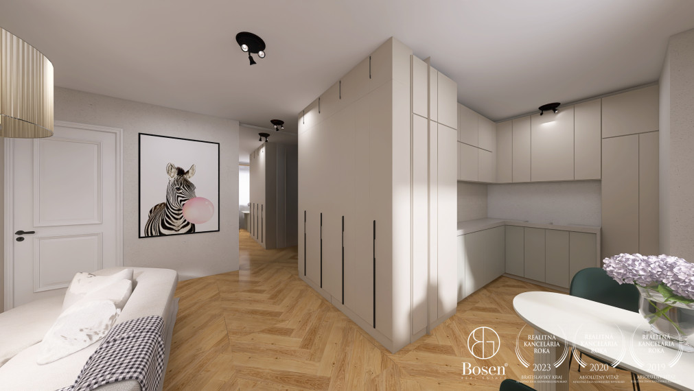 BOSEN | NA PREDAJ kompletne zrekonštruovaný  2 - izbový byt Nová Dubnica