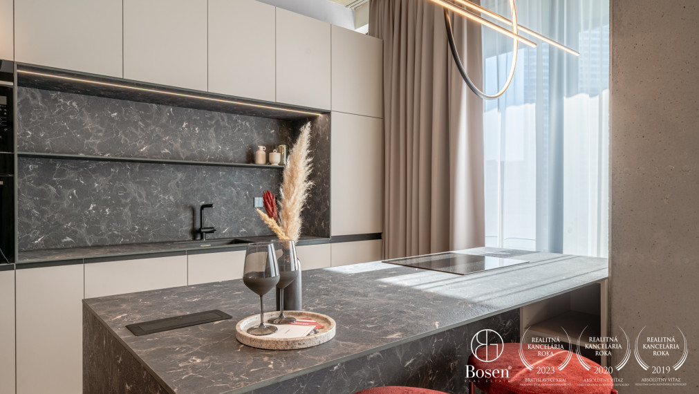 BOSEN | 2 izbový dizajnovo zariadený byt v novostavbe, BA - Staré Mesto