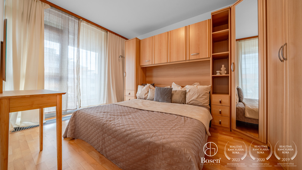 BOSEN | 2 izbový byt, kompletne zariadený, Karloveské Rameno