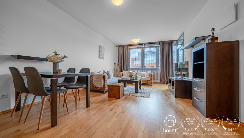 BOSEN | 2 izbový byt, kompletne zariadený, Karloveské Rameno