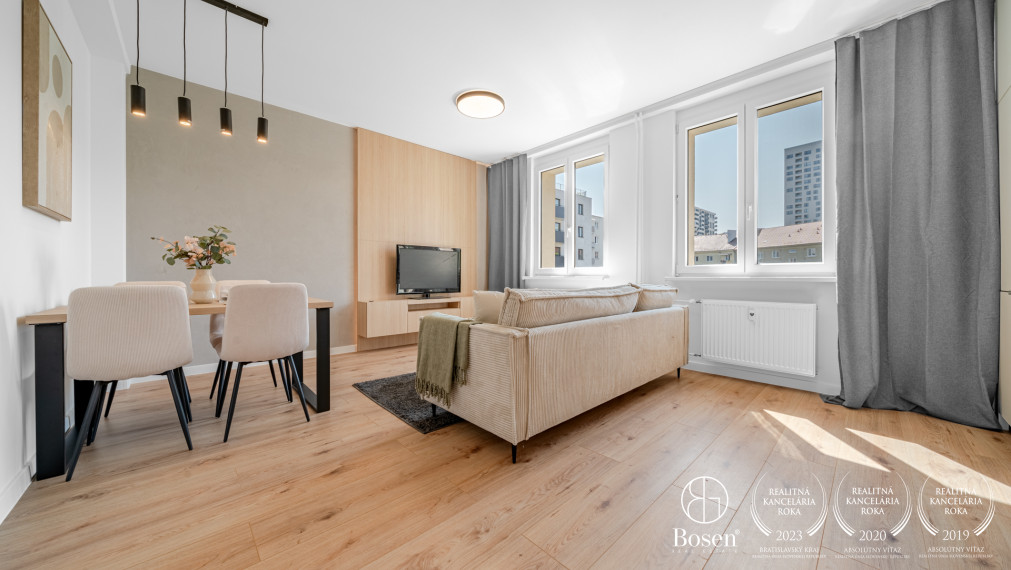 BOSEN | PREDANÉ Kompletne zrekonštruovaný 2 izbový byt, Kalinčiakova