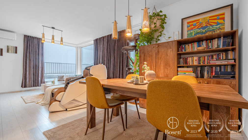 BOSEN | Slnečný byt na najvyššom poschodí s veľkou terasou a 2 parkovacími miestami -Galanta