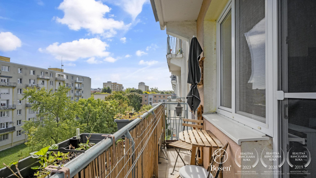 BOSEN | Kompletne zariadený  3-izbový byt, 64,5 m² pri Štrkovci, Svidnícka ulica, Bratislava - Ružinov