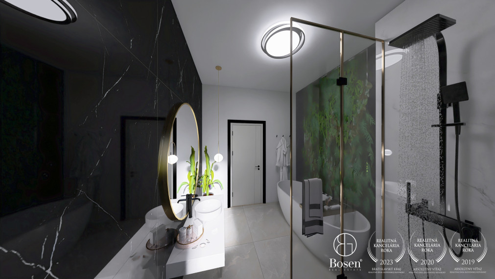 BOSEN |  Nadštandardný 4-izbový rodinný dom s garážou a terasou – Dojč