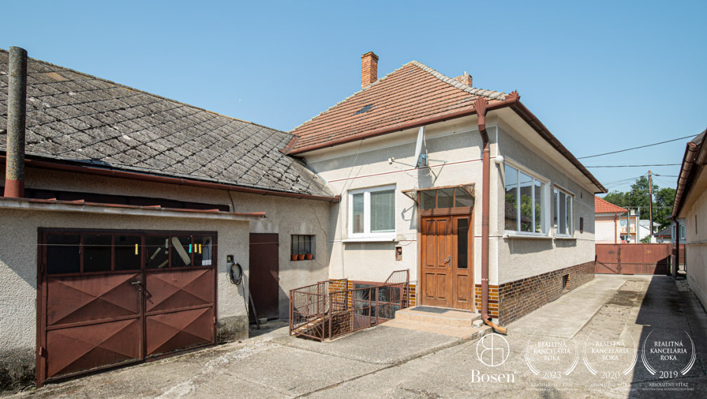 BOSEN | REZERVOVANÉ | Rodinný dom s veľkým pozemkom – Vrakúň