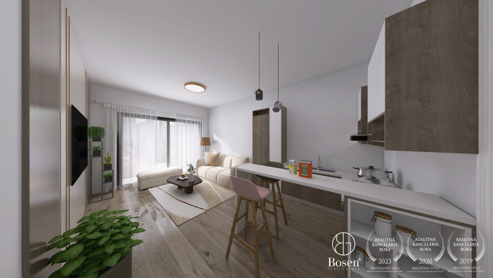 PREDANÉ: BOSEN | Investičný 2-izbový byt, Staré Mesto - Dunajská, 40 m2