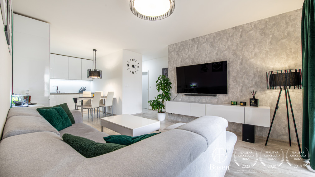 BOSEN | Na predaj zariadený 3 izbový byt v NOVOSTAVBE  - Trenčín ul. Liptovská, 71m2