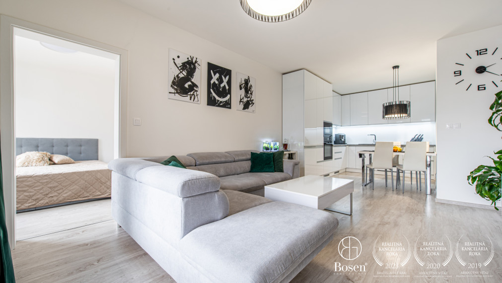 BOSEN | Na predaj zariadený 3 izbový byt v NOVOSTAVBE  - Trenčín ul. Liptovská, 71m2