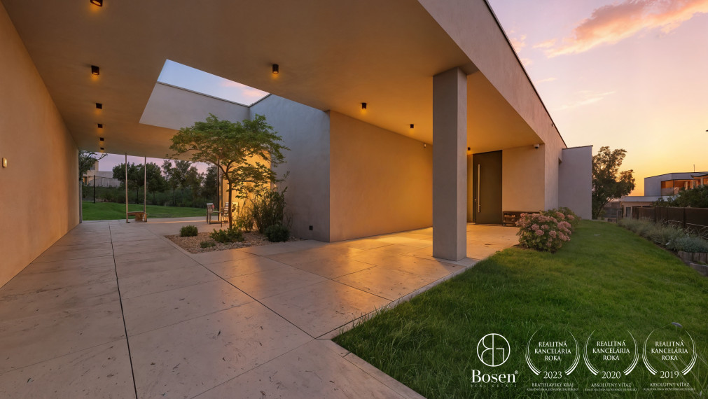 BOSEN | Rodinná vila s hosťovským domom - Záhorské Sady, pozemok 1600 m2