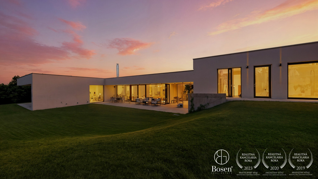 BOSEN | Rodinná vila s hosťovským domom - Záhorské Sady, pozemok 1600 m2
