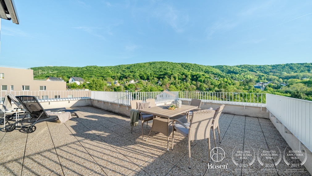 BOSEN | 4-bedroom apartment in a new building with a large terrace and a view of Devínska Kobyla, Devínska Nová Ves, 160.88 m2