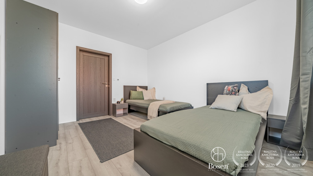 BOSEN | Kompletne zariadený 3 izb. byt s parkovaním a pivnicou v novostavbe, Šamorín, 60 m2