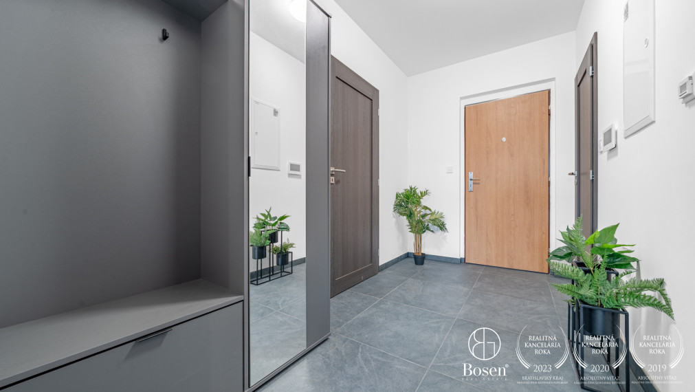 BOSEN | Kompletne zariadený 3 izb. byt s parkovaním a pivnicou v novostavbe, Šamorín, 60 m2