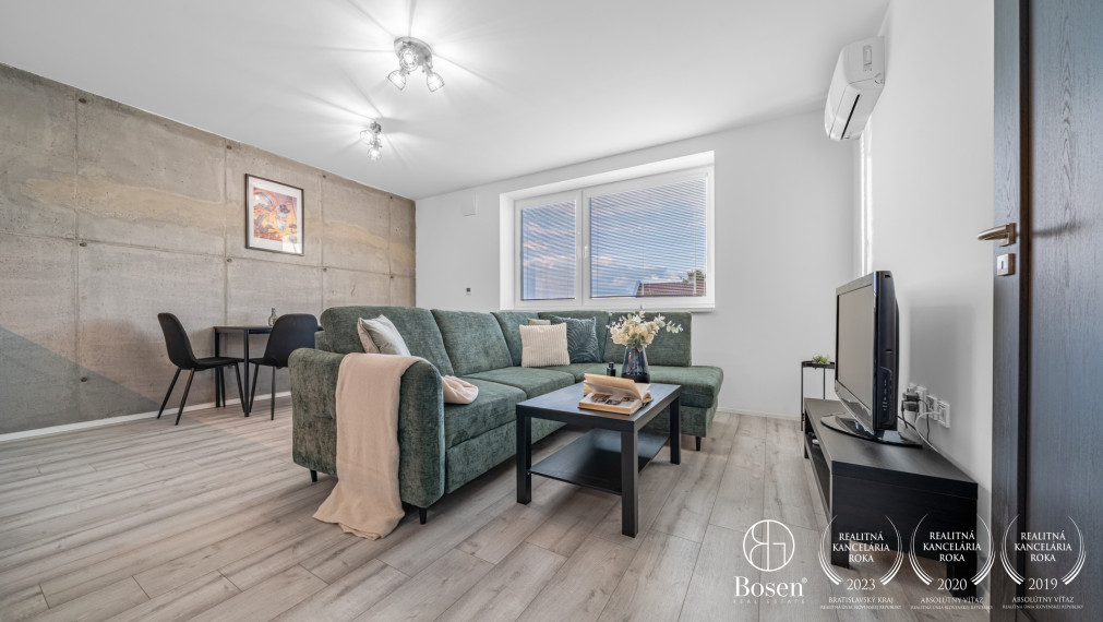 BOSEN | Kompletne zariadený 3 izb. byt s parkovaním a pivnicou v novostavbe, Šamorín, 60 m2