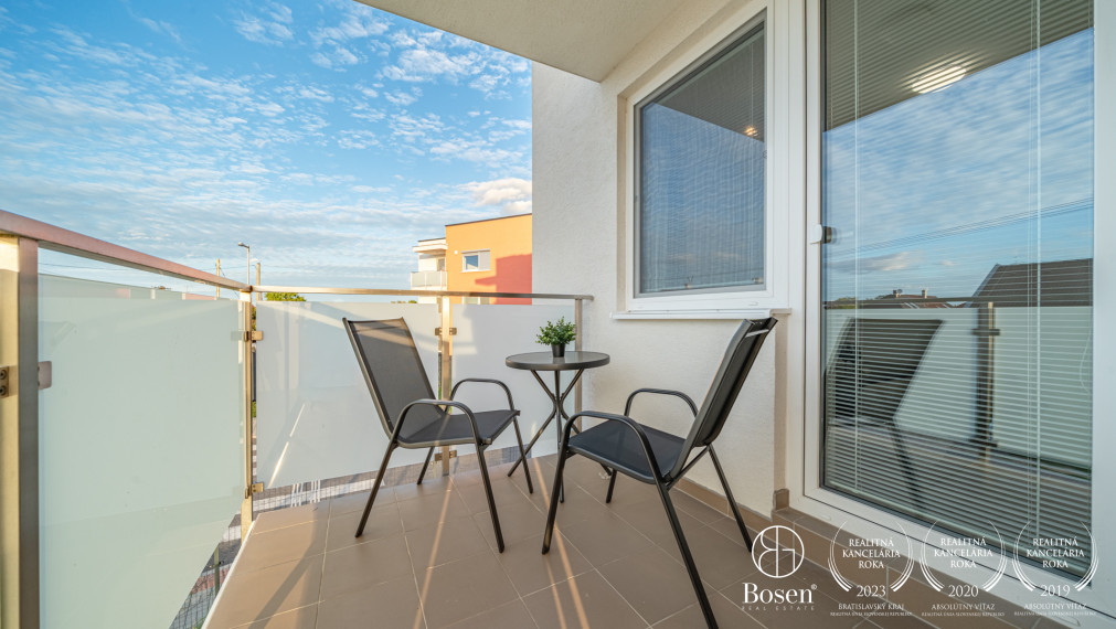 BOSEN | Kompletne zariadený 3 izb. byt s parkovaním a pivnicou v novostavbe, Šamorín, 60 m2