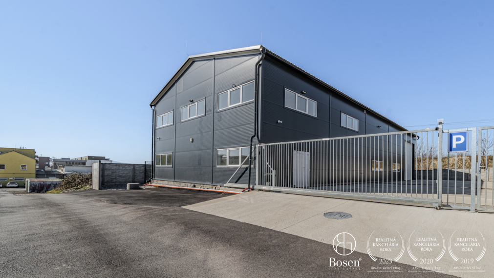 BOSEN | Novopostavená hala s administratívnym priestorom, Stupava