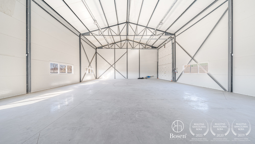 BOSEN | Novopostavená hala s administratívnym priestorom, Stupava