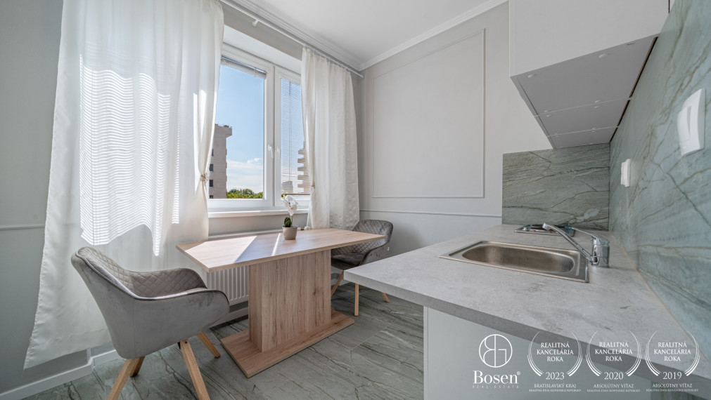 Ponúkame na prenájom 1 izbový byt na Nobelovej -Bratislava