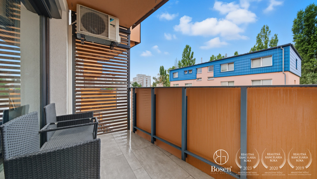 BOSEN | Kompletne zariadený 3 izb. byt, walk-in šatník, garážové státie, Ružinov, 67 m2