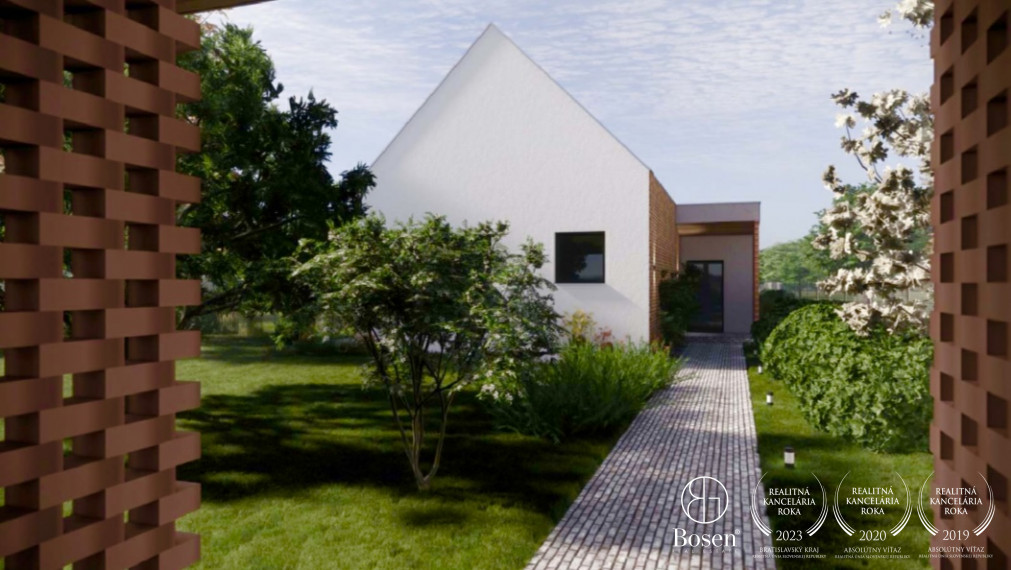 BOSEN | Na predaj rozostavaný dom s projektom, veľkou terasou a pozemkom 1875 m²