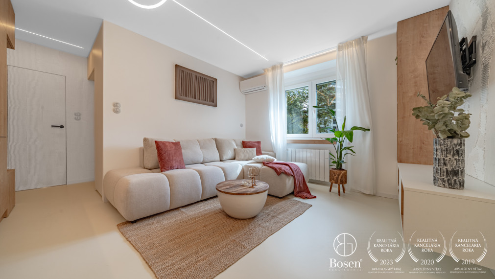 BOSEN | Dizajnový 2-izbový byt po kompletnej rekonštrukcii, Kvetná ulica, Ružinov – Nivy