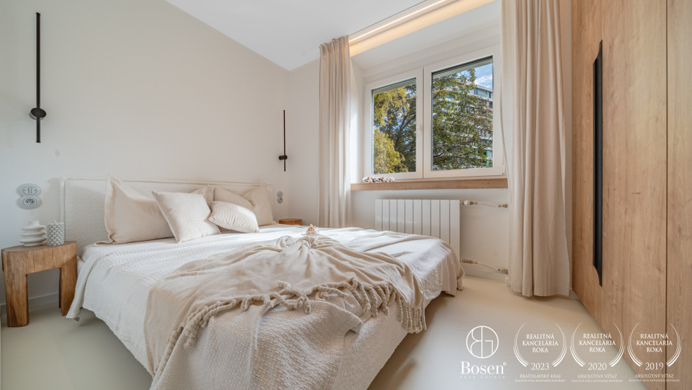 BOSEN | Dizajnový 2-izbový byt po kompletnej rekonštrukcii, Kvetná ulica, Ružinov – Nivy