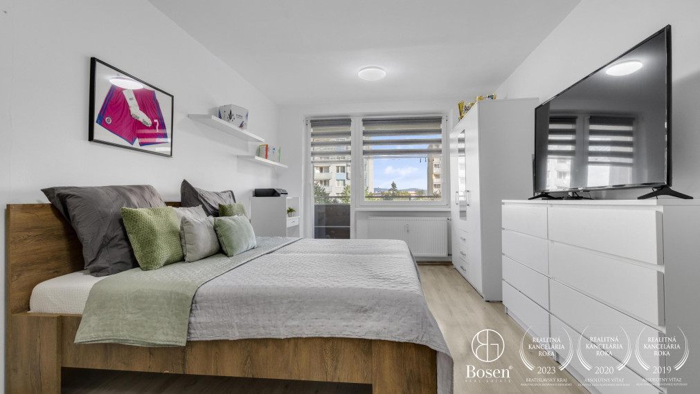 BOSEN | 3 izbový zrekonštruovaný byt Malacky, sídlisko JUH