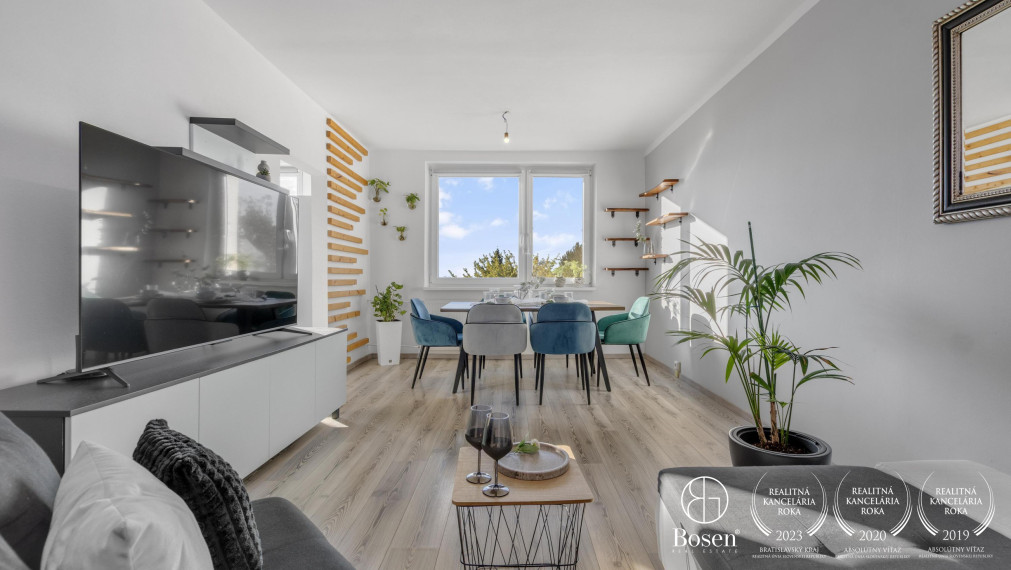 BOSEN | 3 izbový zrekonštruovaný byt Malacky, sídlisko JUH