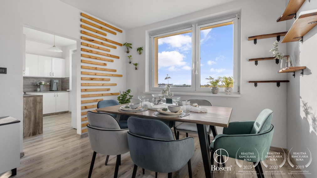 BOSEN | 3 izbový zrekonštruovaný byt Malacky, sídlisko JUH